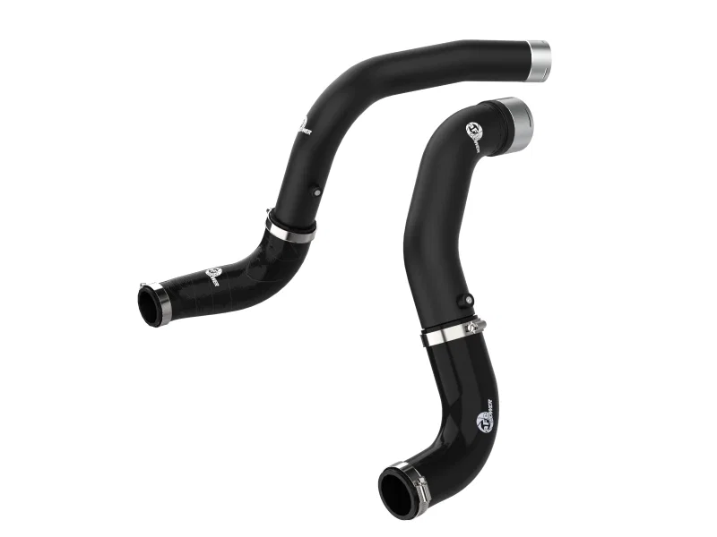 aFe 46-20434-B, BladeRunner Black 3in Intercooler Hot & Cold Side Pipe Kit 20-21 Jeep Wrangler V6-3.0L (td)