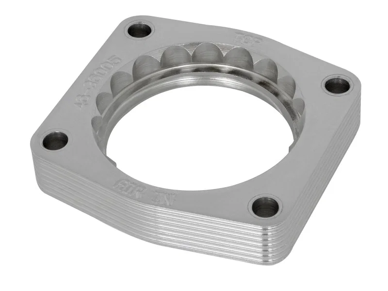 aFe 46-36005, Silver Bullet Throttle Body Spacers TBS 01-16 Nissan Patrol (Y61) I6-4.8L w/ Automatic Trans