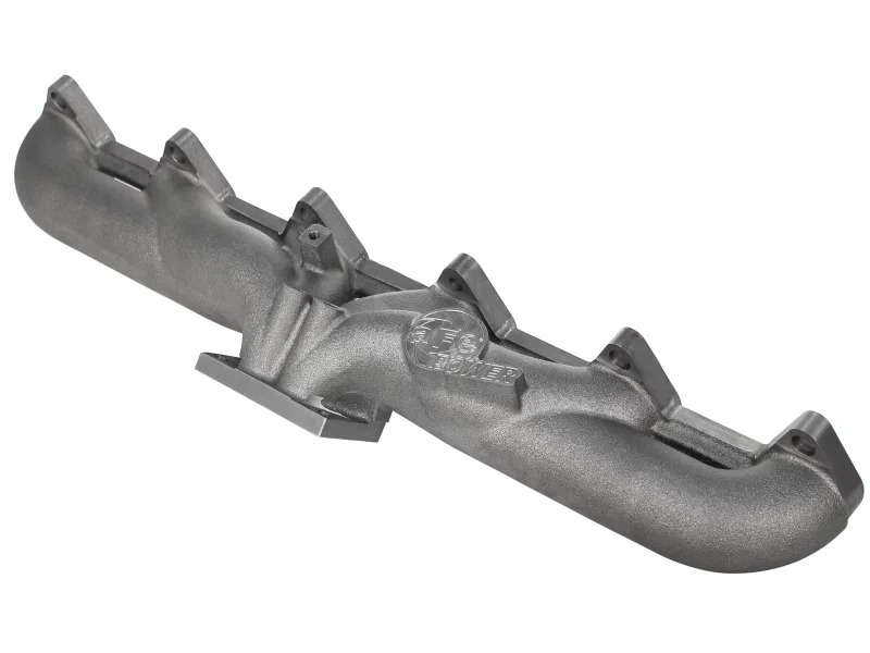 aFe 46-40034, Power BladeRunner Ported Ductile Iron Exhaust Manifold 98.5-02 Dodge Diesel Trucks L6-5.9L (td)
