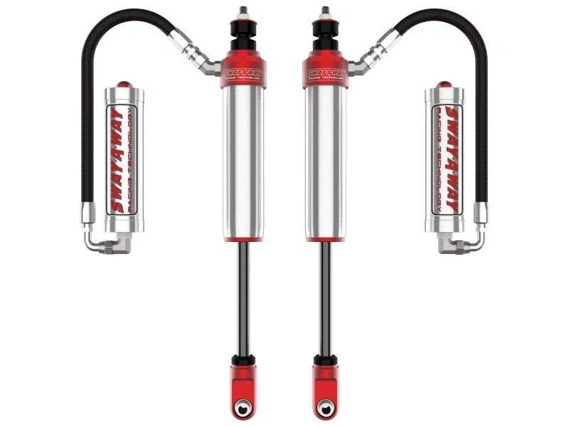 aFe 301-5600-15, Sway-A-Way 2.5 Front Shock Kit w/Remote Reservoirs for 2-3.5 IN Lifts Ford F-250/F-350 17-24 4WD