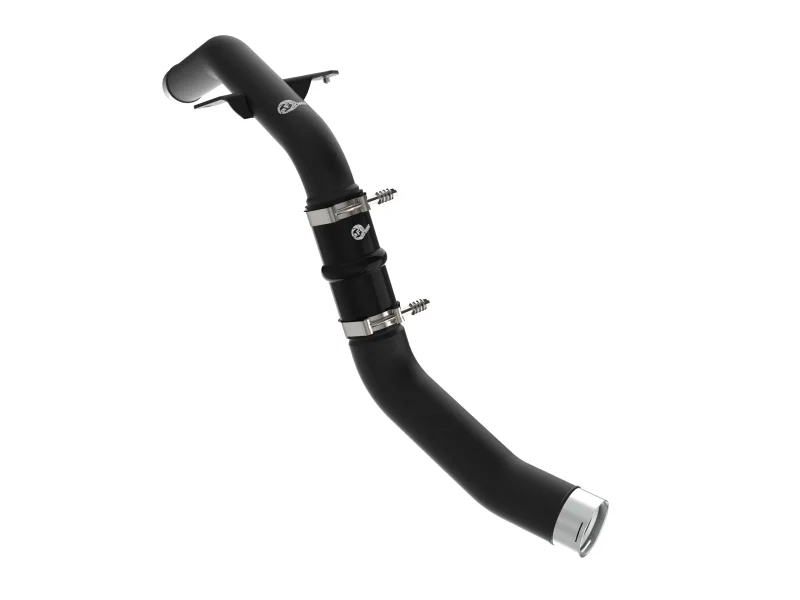 aFe 46-20598-B, RAM 1500 20-22 V6-3.0L (td) BladeRunner 2-1/2in & 3in Aluminum Hot Charge Pipe Black