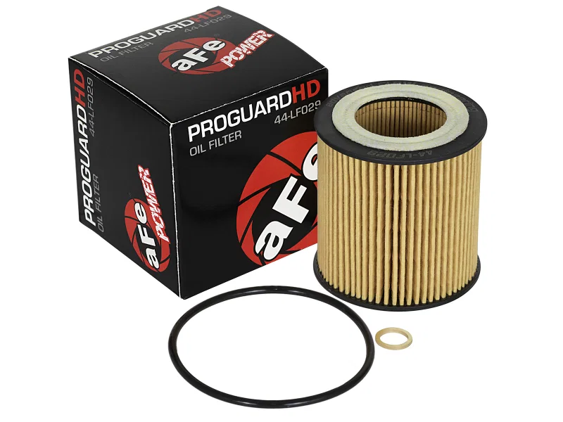aFe 44-LF029, Pro GUARD D2 Oil Filter 06-19 BMW Gas Cars L6-3.0T N54/55