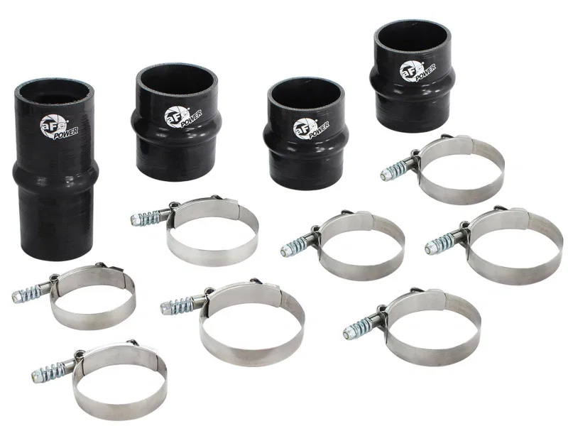 aFe 46-20010, BladeRunner Intercooler Couplings & Clamps Kit Replacement 03-07 Dodge Diesel Trucks L6-5.9L(td)
