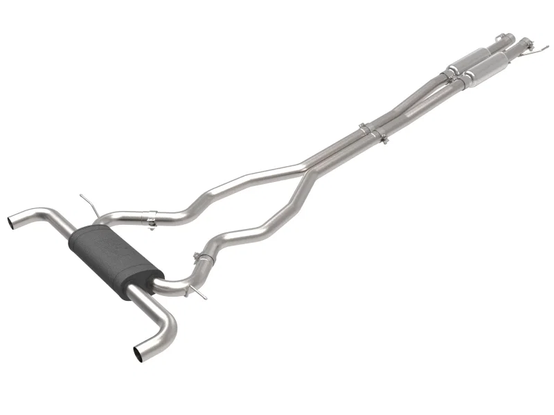 aFe 49-33133, Vulcan Series 2 1/2in 304 SS Cat-Back 19-20 Ford Edge ST V6 2.7L(tt)