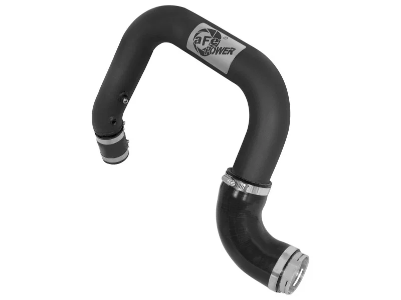 aFe 46-20268-B, BladeRunner 2.5in Black IC Tube Hot Side w/ Coupling & Clamp Kit 2016 GM Colorado/Canyon 2.8L