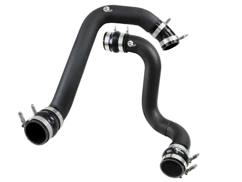 aFe 46-20104-B, Bladerunner 3in Intercooler Hot and Cold Side Tubes for 03-07 Ford Diesel Trucks V8-6.0L (td)