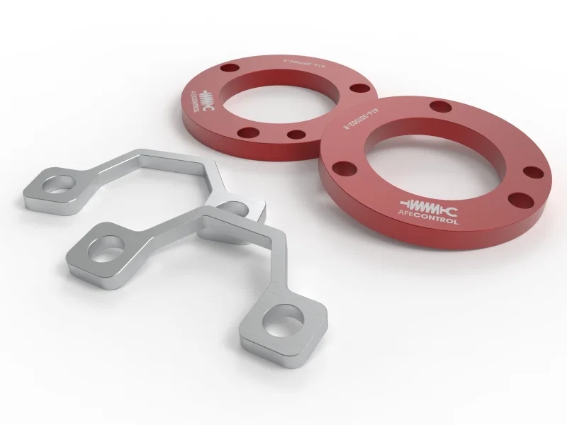 aFe 416-30T002-R, CONTROL 1.25 IN Leveling Kit 21-24 Ford Bronco - Red