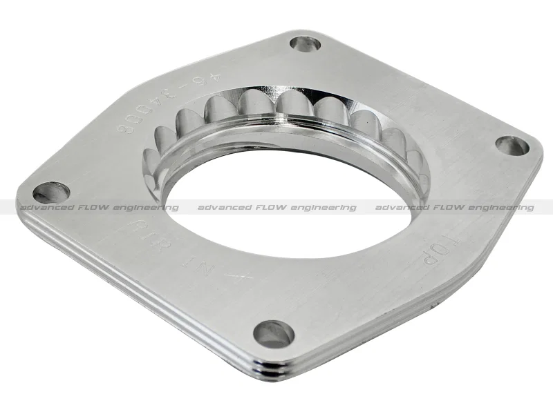 aFe 46-34008, Silver Bullet Throttle Body Spacers TBS 2014 GM Silverado/Sierra 1500 V8 5.3L