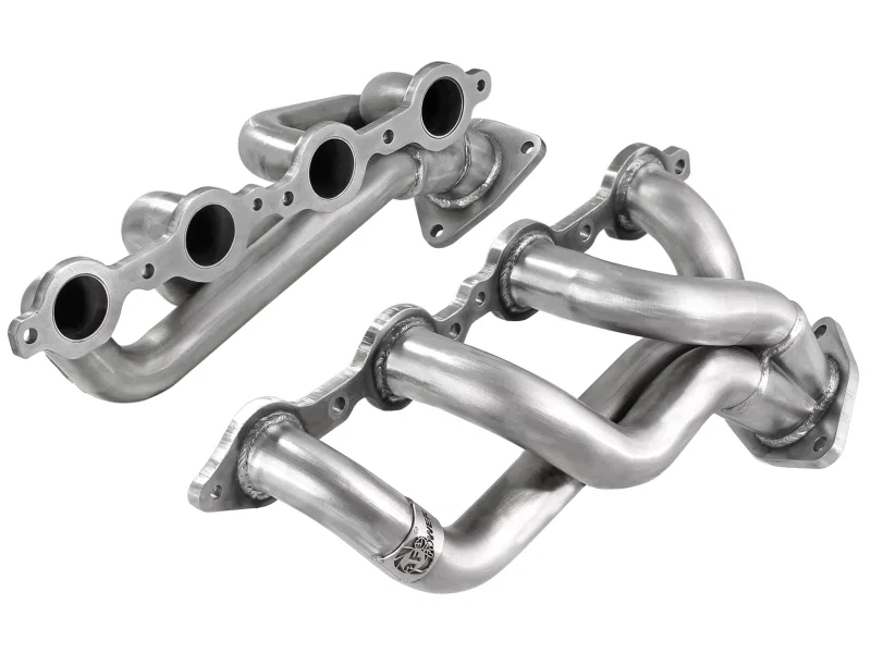 aFe 48-44001, Power Twisted Steel Headers 409 Stainless Steel 02-13 GM Silverado/Sierra 1500 V8 GMT800/GMT900