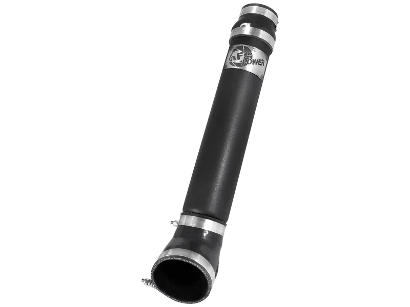 aFe 46-20067-B, Bladerunner Intercoolers I/C Tube 3.5in (Cold Side) Dodge Trucks 94-02 5.9L (Blk)