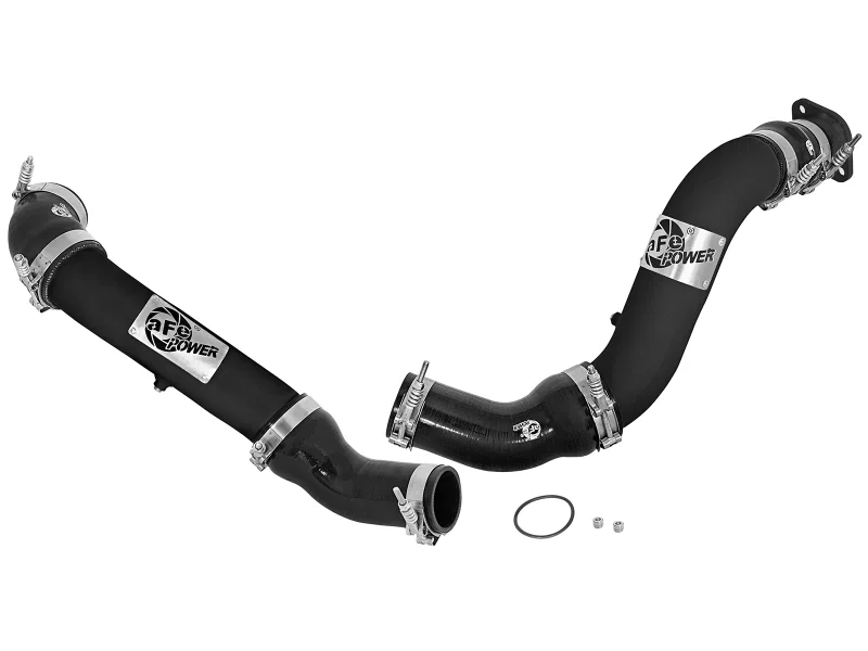 aFe 46-20284-B, Bladerunner 3in Intercooler Hot and Cold Side Tubes 16-17 Nissan Titan XD V8 5.0L (td)