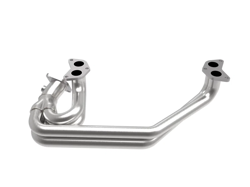 aFe 48-36803, Power Twisted Steel Long Tube Header 02-19 Subaru Impreza WRX/STI/Legacy (Unequal Length)