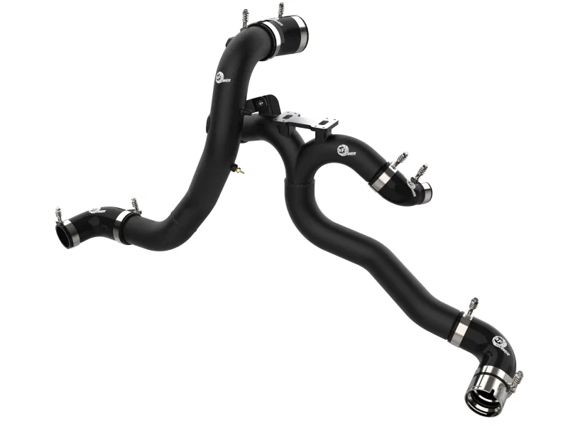 aFe 46-20504-B, 18-22 Kia Stinger V6-3.3L BladeRunner Alum Hot/Cold Charge Pipe Kit Black