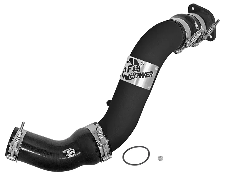 aFe 46-20288-B, Bladerunner 3in Intercooler Hot Side Tube for 16-17 Nissan Titan XD V8 5.0L (td)