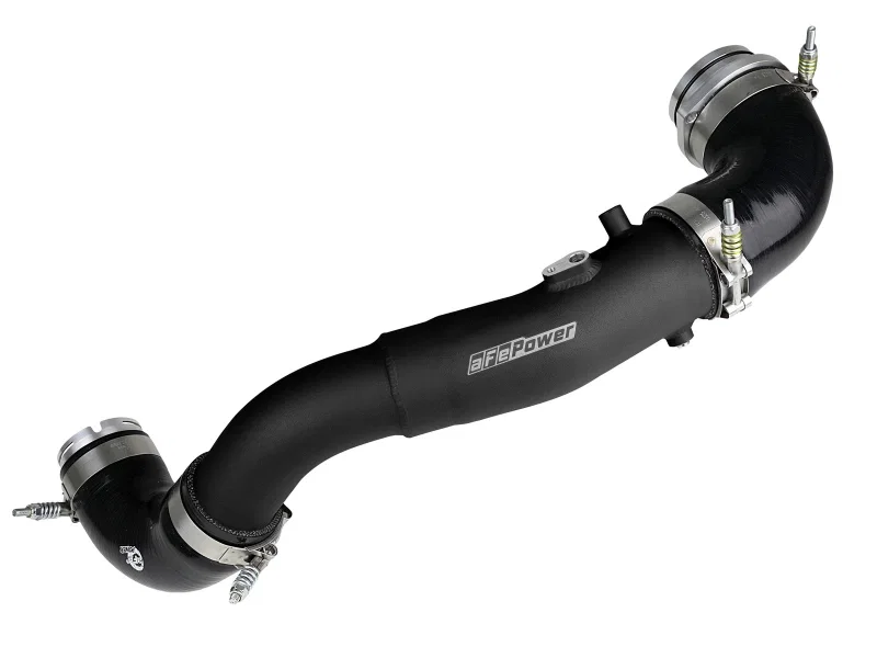 aFe 46-20408-B, BladeRunner 2.5-3in Hot Side Charge Pipe Black 20-21 BMW Z4 M40i (G29) L6-3.0L (t) B58
