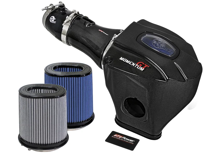 aFe 52-72204-CF, Momentum GT Black Series Carbon Fiber CAIS 15-16 Dodge Challenger SRT Hellcat V8-6.2L (sc)