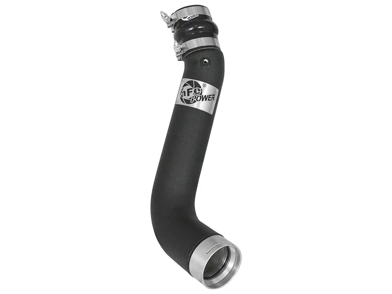 aFe 46-20339-B, BladeRunner 3in Black Intercooler Tube Cold Side 17-18 GM Diesel Trucks V8 6.6L (td) L5P