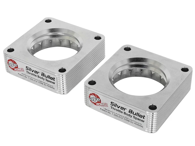 aFe 46-36007, Silver Bullet Throttle Body Spacer 09-18 Nissan 370Z V6-3.7L (VQ37VHR)