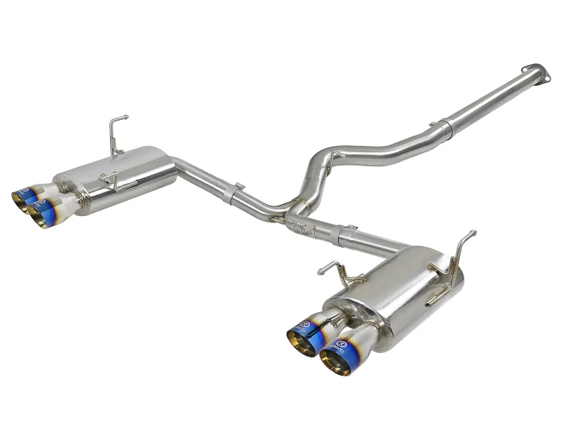 aFe 49-36801-L, Takeda 3in 304 SS Cat-Back Exhaust System 15-18 Subaru WRX/WRX STI H4-2.0/2.5L (t)