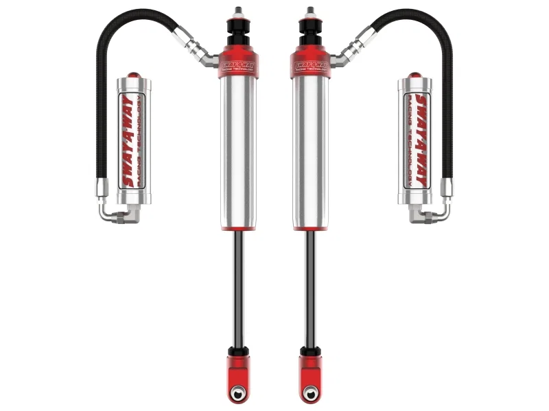 aFe 301-5600-16, Sway-A-Way 2.5 Front Shock Kit w/ Remote Reservoirs for 4-6 IN Lifts Ford F-250/F-350 17-24 4WD