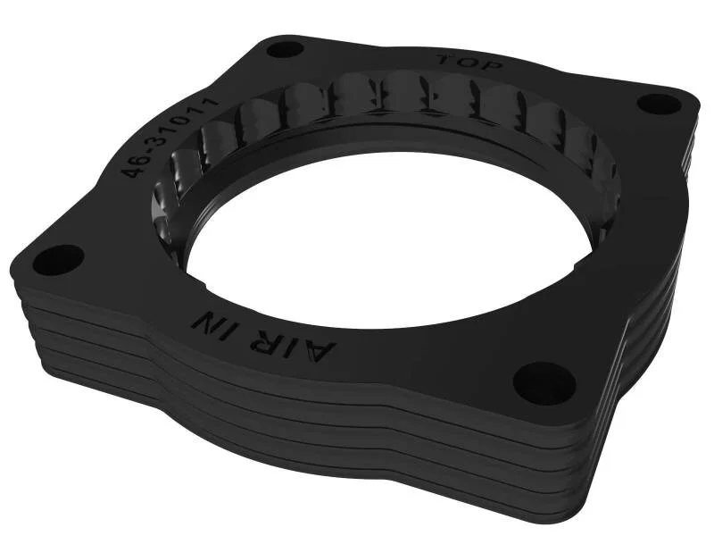 aFe 46-31011, Silver Bullet Throttle Body Spacer 07-13 BMW 328i (E90/E91/E92/E93) L6-3.0L N52