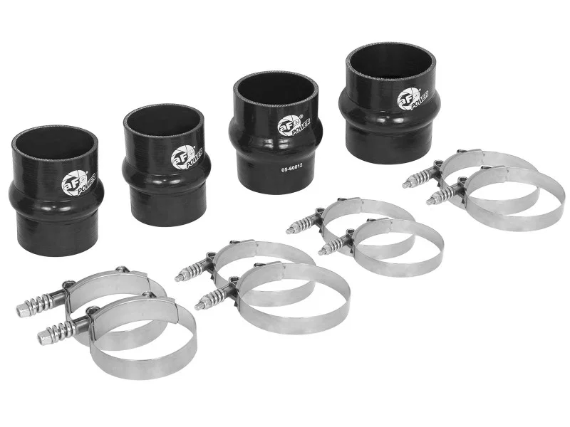 aFe 46-20080AS, BladeRunner Couplings & Clamps Replacement OE Intercooler & aFe Tubes Kit 10-12 Dodge Ram 6.7L