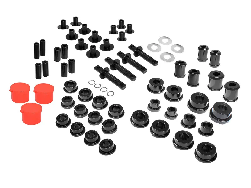 aFe 470-401001-B, Control Arm Bushing/Sleeve Set 97-13 Chevrolet Corvette C5/C6 Black