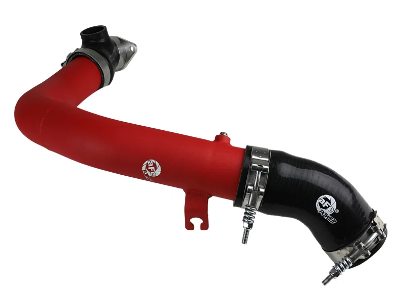 aFe 46-20378-R, BladeRunner 2.5in Aluminum Hot Side Charge Pipe 15-20 Subaru WRX 2.0T - Red