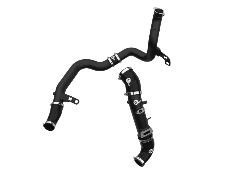 aFe 46-20764-B, 19-22 Hyundai Veloster N BladeRunner Aluminum Hot & Cold Charge Pipe Kit - Black