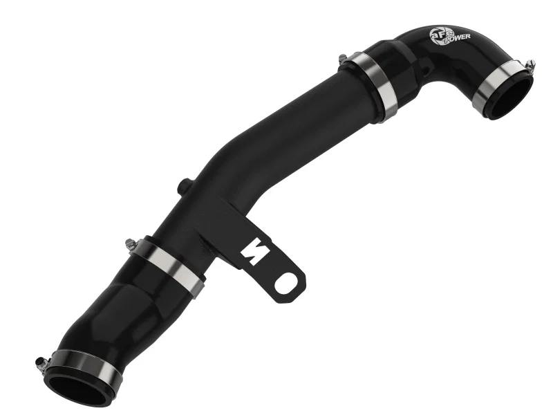 aFe 46-20646-B, 19-22 Hyundai Veloster N L4 2.0L (t) BladeRunner 2-1/2in Aluminum Hot Charge Pipe - Black