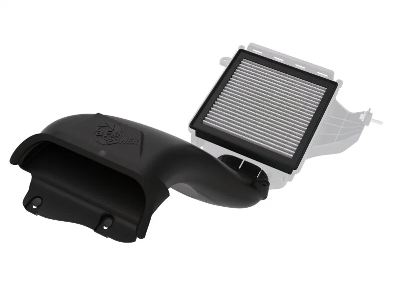 aFe 55-11001D, 21-24 Ford F-150 V6/V8 Dynamic Air Scoop w/ Pro DRY S Filter (D.A.S. PLUS)