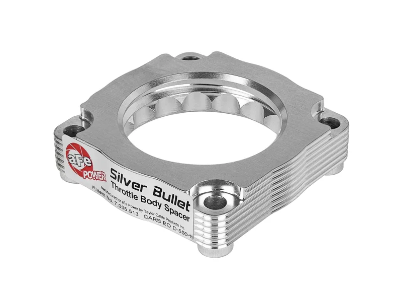 aFe 46-31009, Silver Bullet Throttle Body Spacer 12-15 BMW 328i (F30) L4-2.0L N20/N26