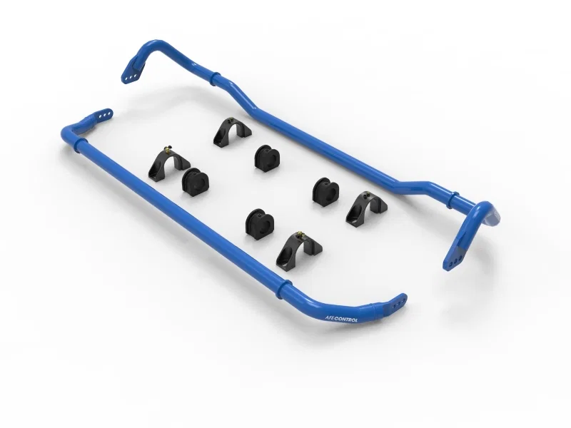 aFe 440-401008-L, 2020 Chevrolet Corvette C8 Control 3-Way Adjustable Front / Rear Sway Bar Set