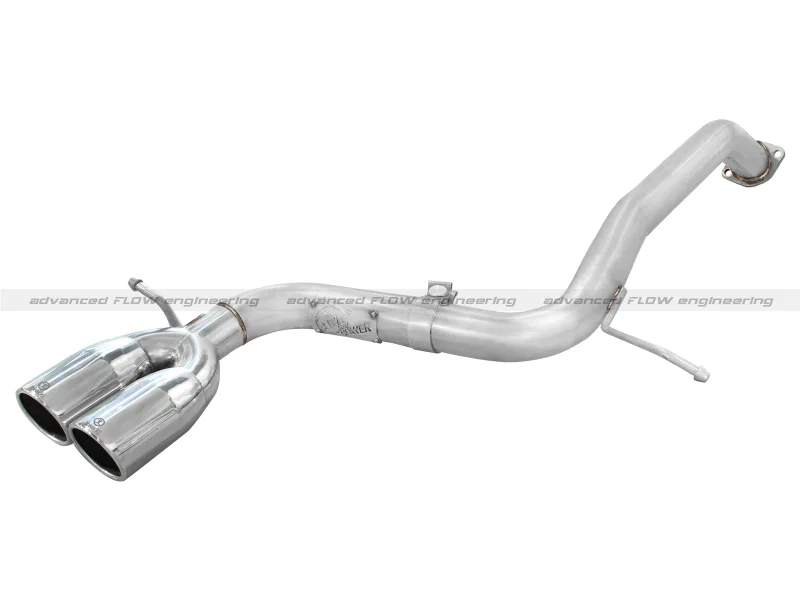 aFe 49-36018, Takeda Exhaust Axle-Back 08-14 Scion xB L4 2.4L 304SS Polished Dual Tips Exhaust