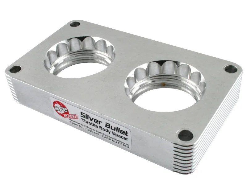 aFe 46-33006, Silver Bullet Throttle Body Spacers TBS Ford Mustang 05-10 V8-4.6L