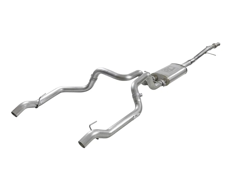 aFe 49-34103, Vulcan Series 3in 304SS Exhaust Cat-Back w/ OE Tips 2019 GM Silverado / Sierra 1500 V8-5.3L