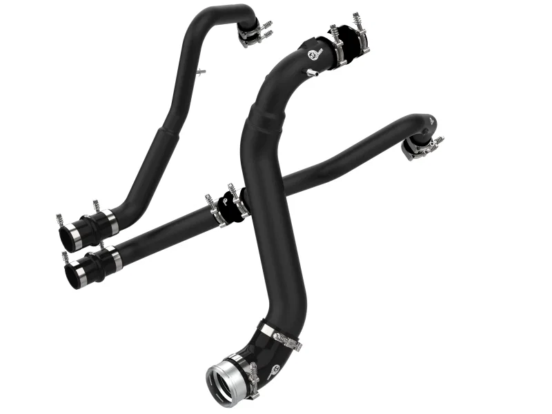 aFe 46-20474-B, Bladerunner Intercoolers I/C Tubes Hot/Cold 2021+ Ford F-150 V6-2.7L (tt) - Black