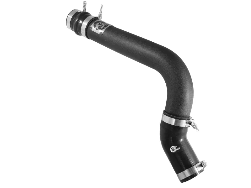 aFe 46-20138-B, BladeRunner 3in Black Intercooler Tube Hot Side w/ Couplings & Clamps 13-14 Dodge RAM 6.7L (td)