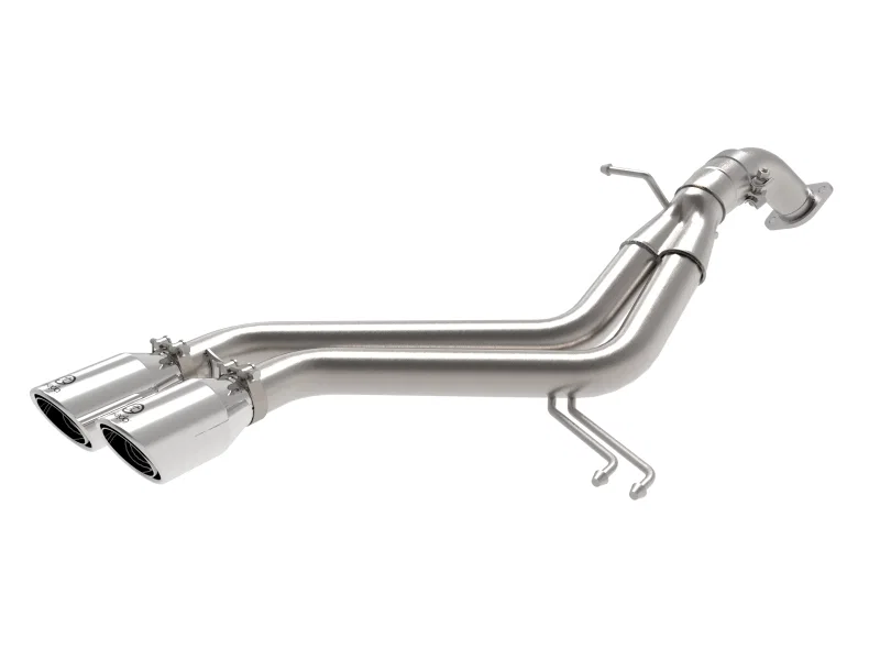aFe 49-37019-P, Takeda 13-17 Hyundai Veloster L4-1.6L 2-1/2in 304 SS Axle-Back Exhaust w/ Polished Tips