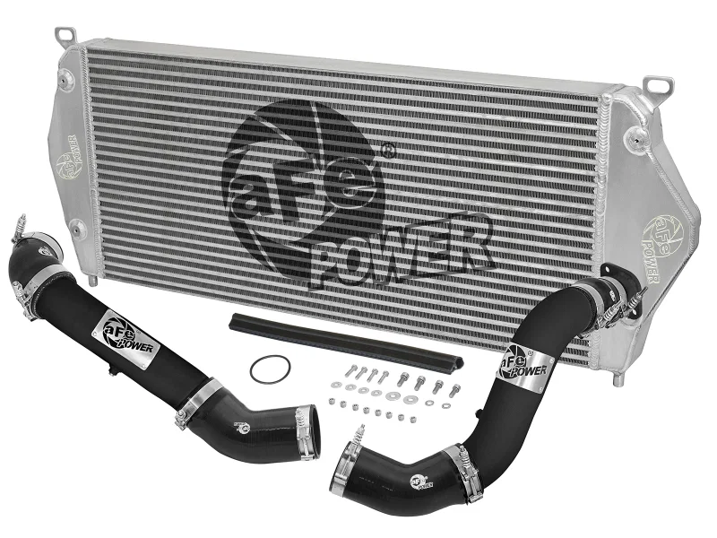 aFe 46-20282-B, BladeRunner Intercooler w/ Black Tubes 16-17 Nissan Titan XD V8 5.0L (td)