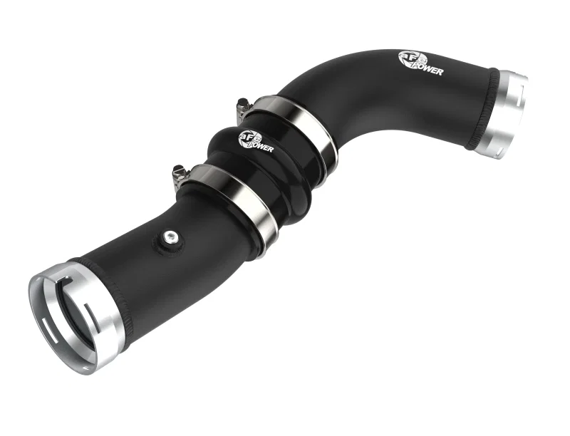 aFe 46-20728-B, 2024 Toyota Tacoma L4 2.4L (t) BladeRunner 2.5in Aluminum Hot Charge Pipe