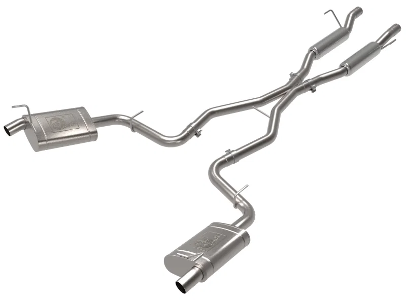 aFe 49-38100, Vulcan Series 2.24in SS Cat-Back Exhaust 21-23 Jeep Grand Cherokee L V8 5.7L