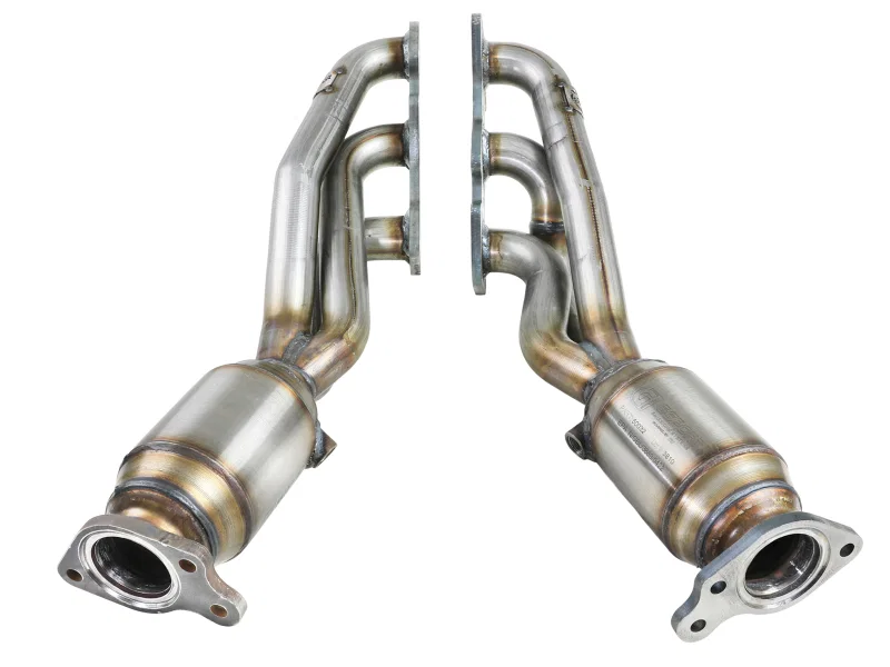 aFe 48-46001-1HC, 05-11 Toyota Tacoma V6-4.0L Twisted Steel 409 Stainless Steel Long Tube Header w/ Cat
