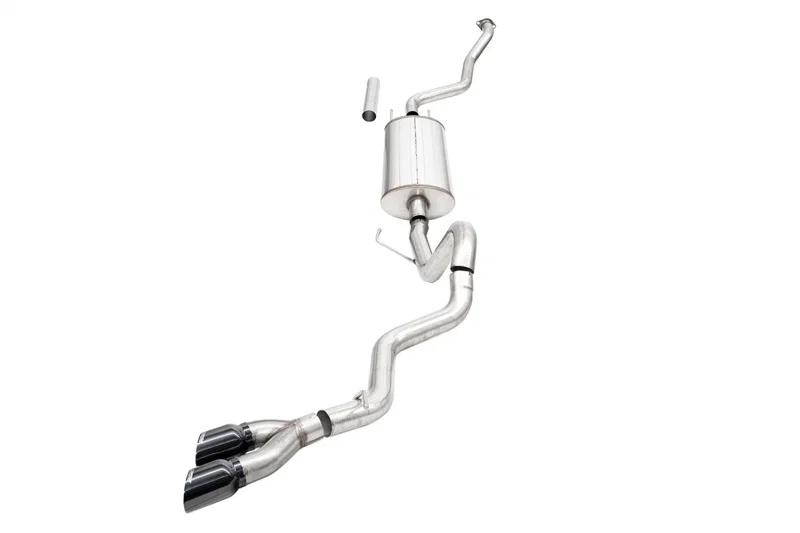 CORSA Performance 21306BLK, 24-25 Toyota Tacoma (2.4L Turbo) Sport Cat-Back - 4in Black Tip