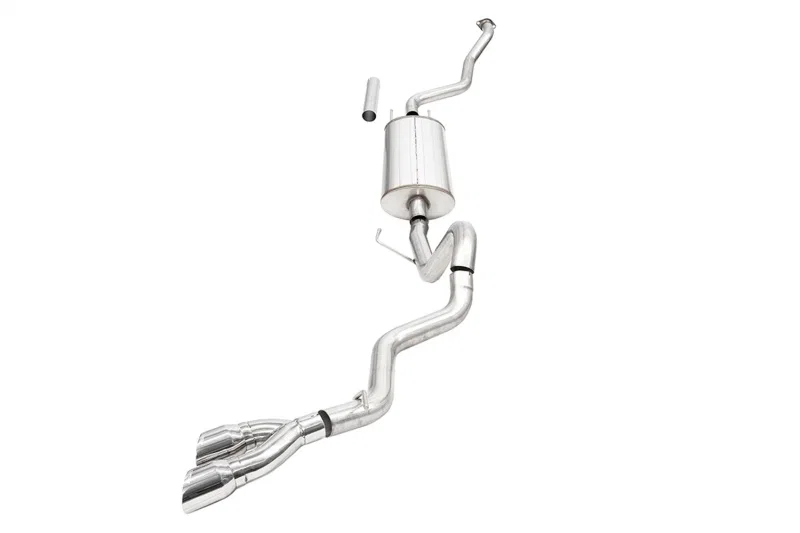 CORSA Performance 21306, 24-25 Toyota Tacoma (2.4L Turbo) Sport Cat-Back - 4in Polished Tip