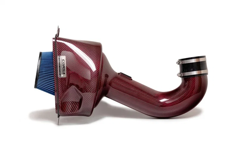 CORSA Performance 44002-R, 2015-19 Chevrolet Corvette C7 Z06 6.2L V8 Red Carbon Fiber Air Intake (Does Not Fit ZR1)