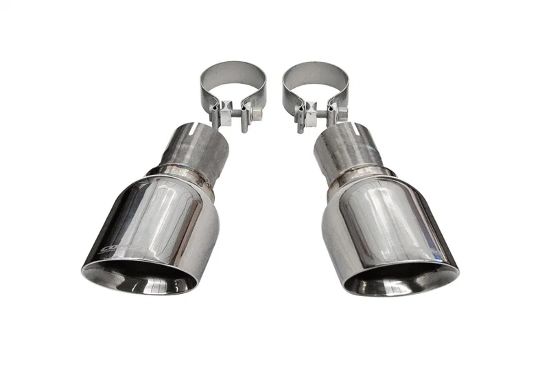 CORSA Performance 14067, 2011-2021 Jeep Grand Cherokee Single 2.5in Inlet / 4.5in Outlet Polished Pro-Series Tip Kit
