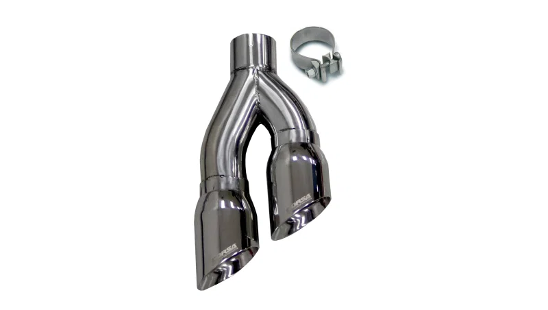 CORSA Performance 14031, 2009-2013 Inlet 4in Pro Series Twin Side Swept Exhaust Tip Kit