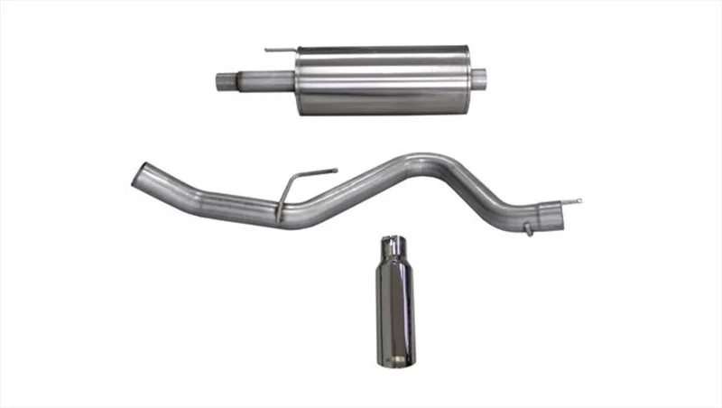 CORSA Performance 24837, 2015-2020 Ford F-150 5.0L V8 Cat-Back Single Side Exit w/ 4.0in Polished Tip