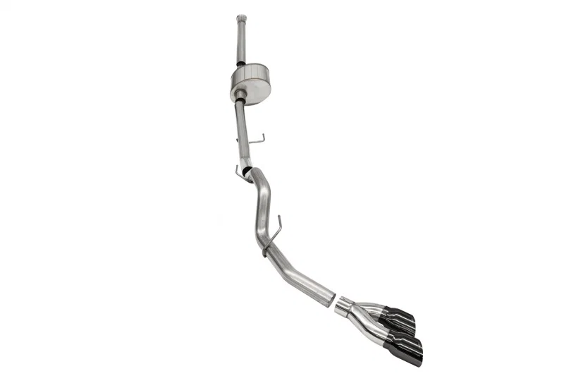 CORSA Performance 21151BLK, 2021-2025 Ford F-150 SuperCrew/6.5in Bed 5.0L V8 Xtreme Cat-Back Dual Side Exit-Black PVD